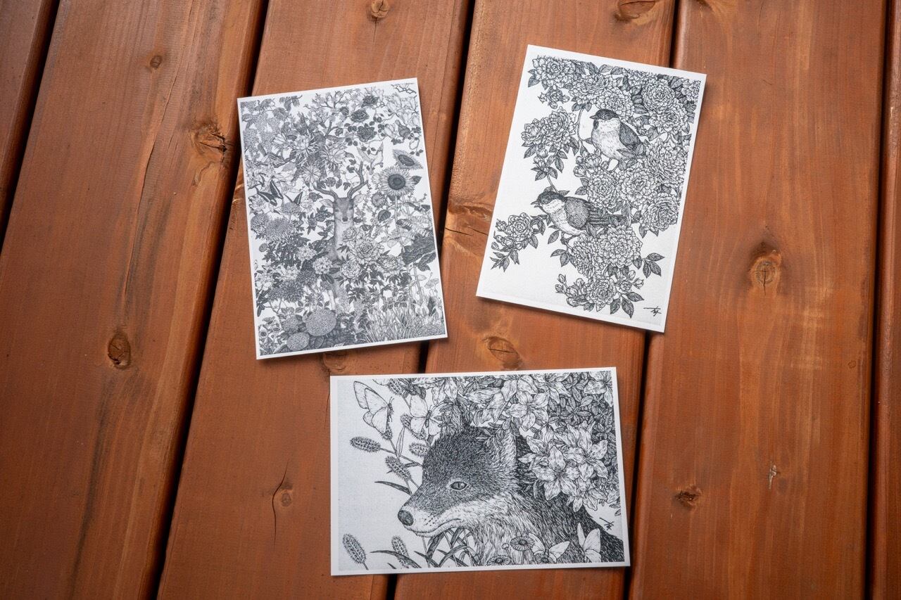 TOMOAKI MURAYAMA art card set A | TOMOAKI MURAYAMA GOODS SHOP