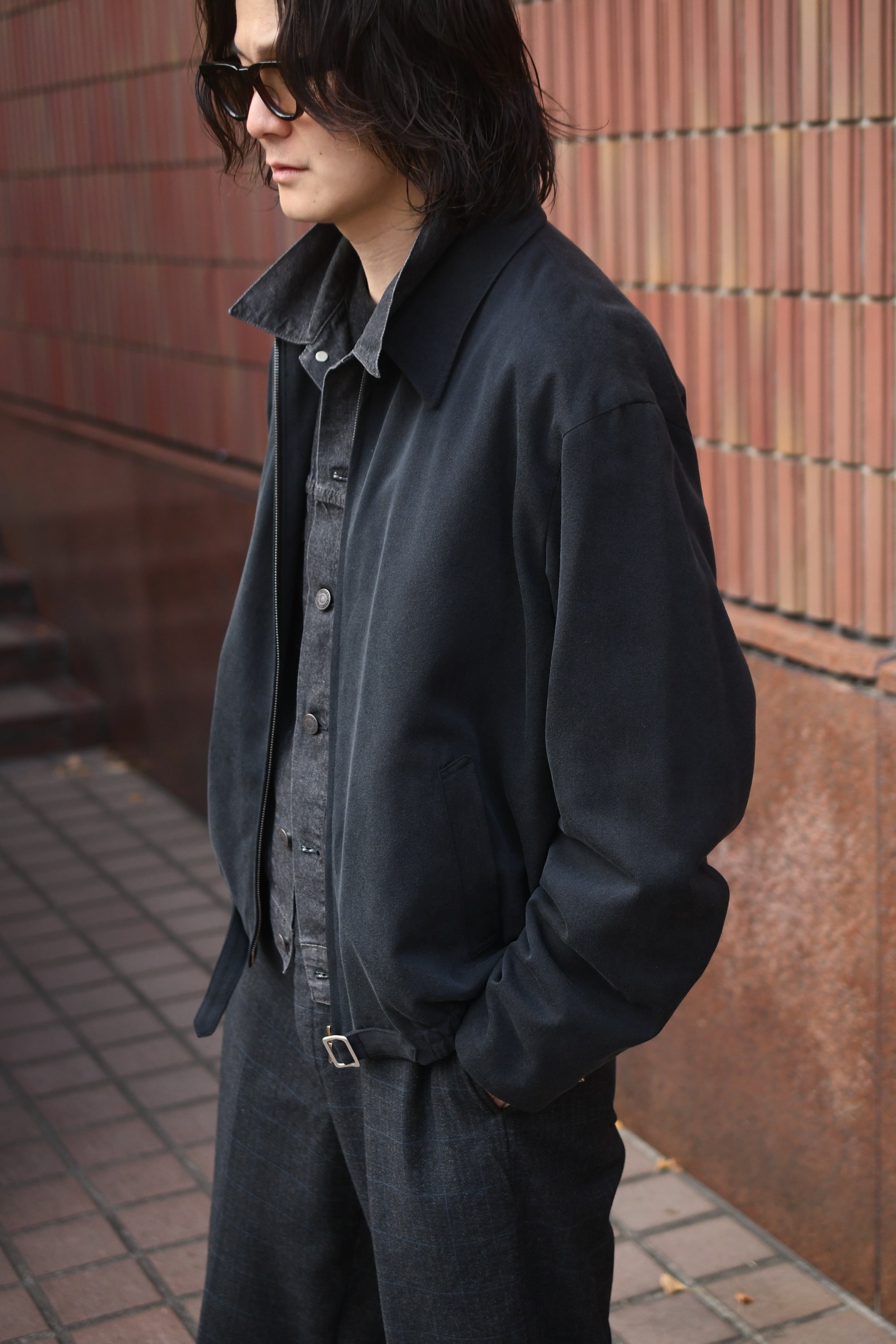A.PRESSE / Washed Silk Souvenir Jacket | nariwai