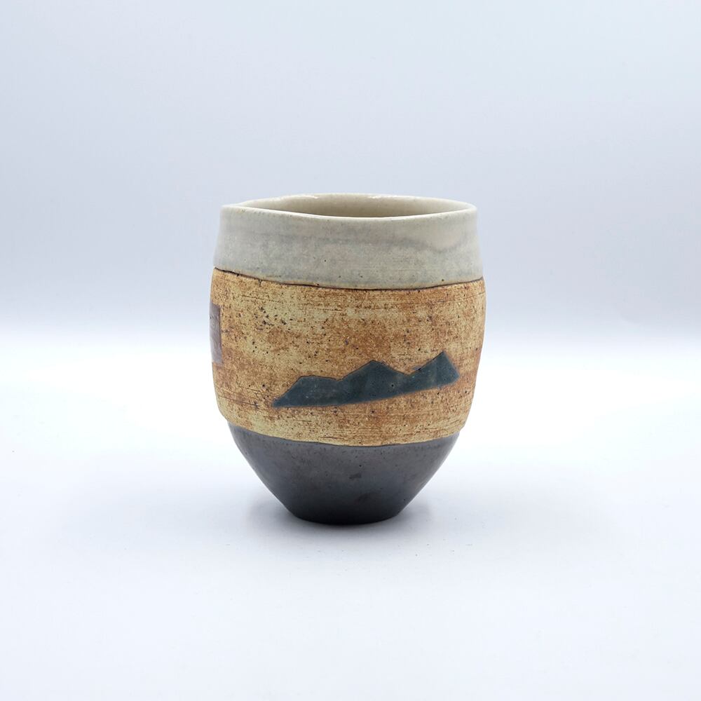 中田篤さん フリーカップ 2客 中田篤 フリーカップ3点セット 中田篤