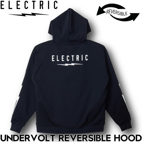ELECTRIC エレクトリック UNDERVOLT REVERSIBLE HOOD リバーシブル プルオーバーパーカー フーディ E25FU19 BLK 日本代理店正規品