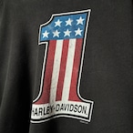 HARLEY-DAVIDSON プルオーバーパーカー 黒 No.1 ハーレーダビッドソン フーディー