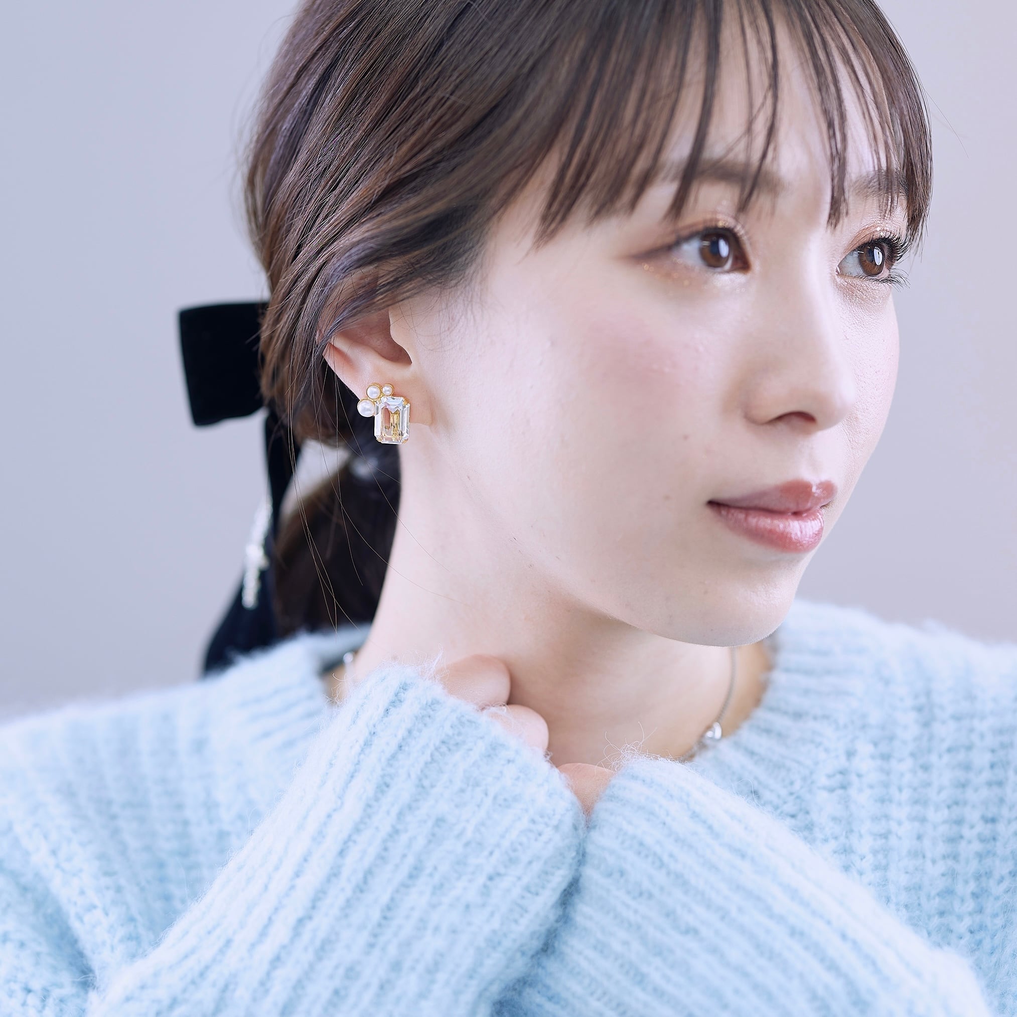 Stella velvet barrette | LATUA STELLA