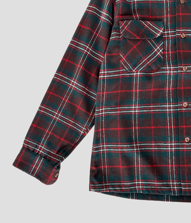 -Pendleton- Vintage 60-70s M Board Shirt made in USA