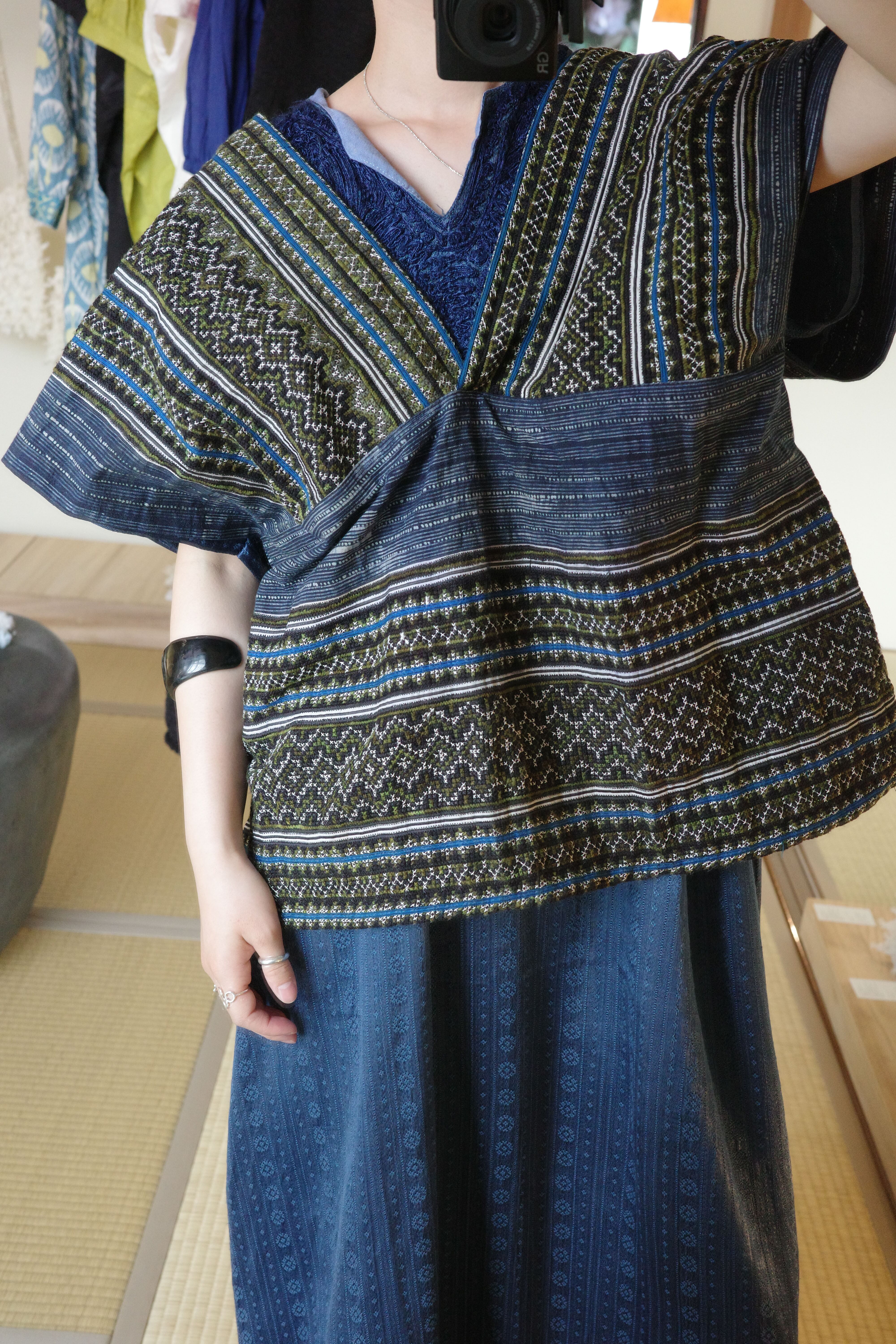 Hmong batik top