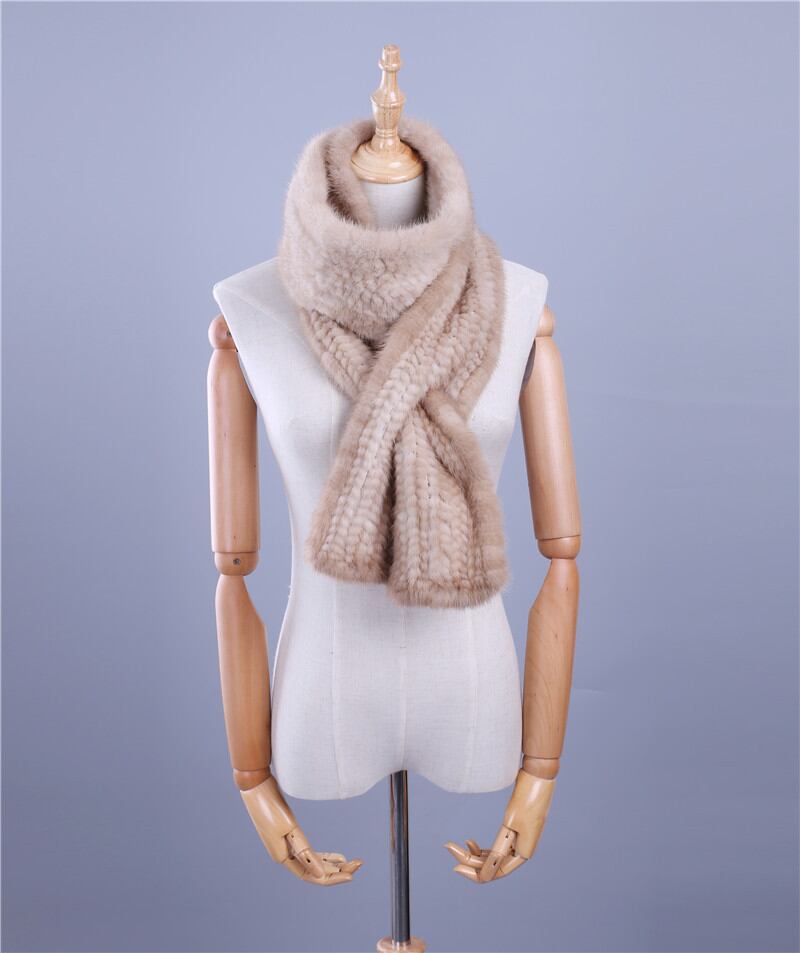 リアルミンク♡毛皮チェックマフラー♪ 8841-1_top.jpg