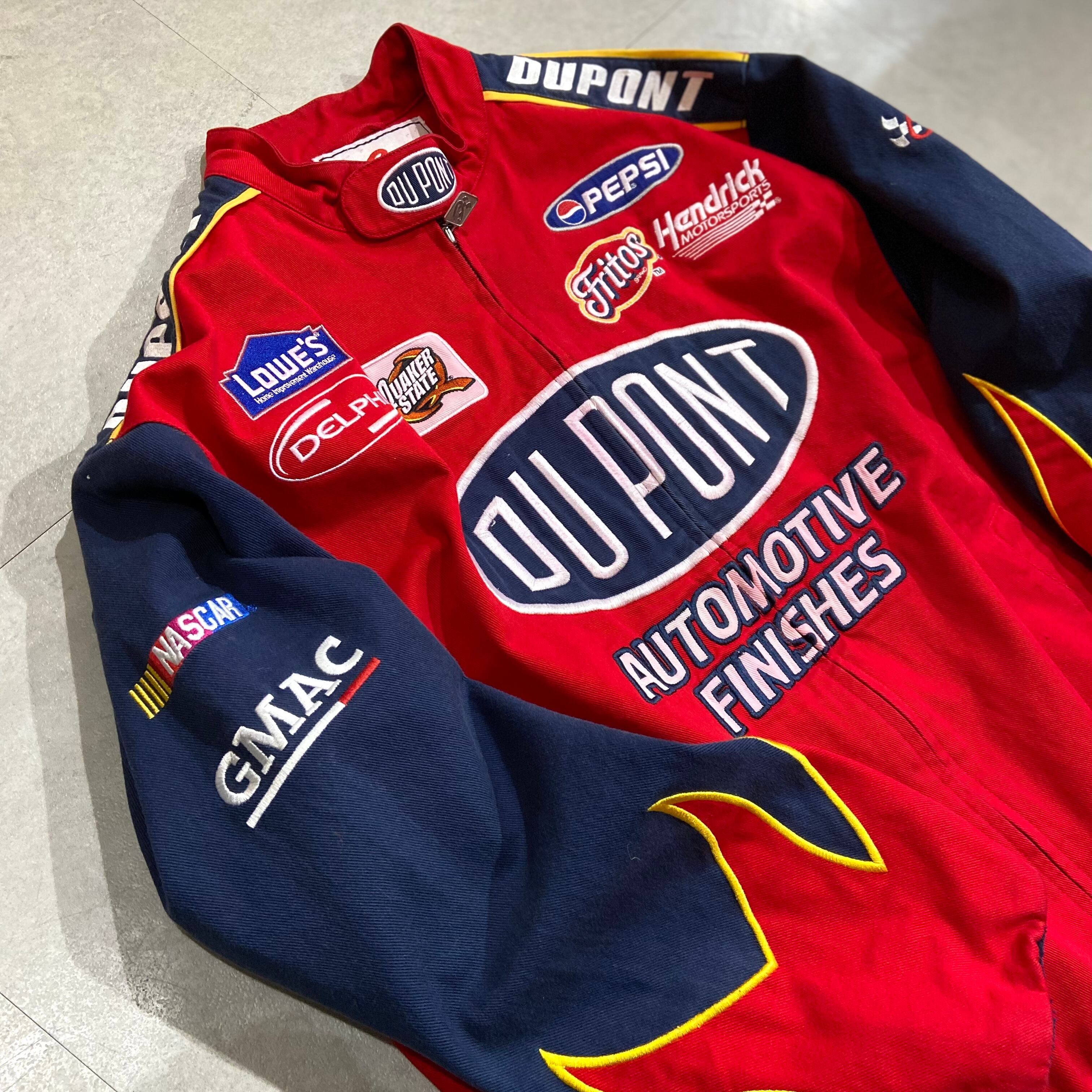 size:L【 DU PONT 】CHASE NASCAR レーシングジャケット