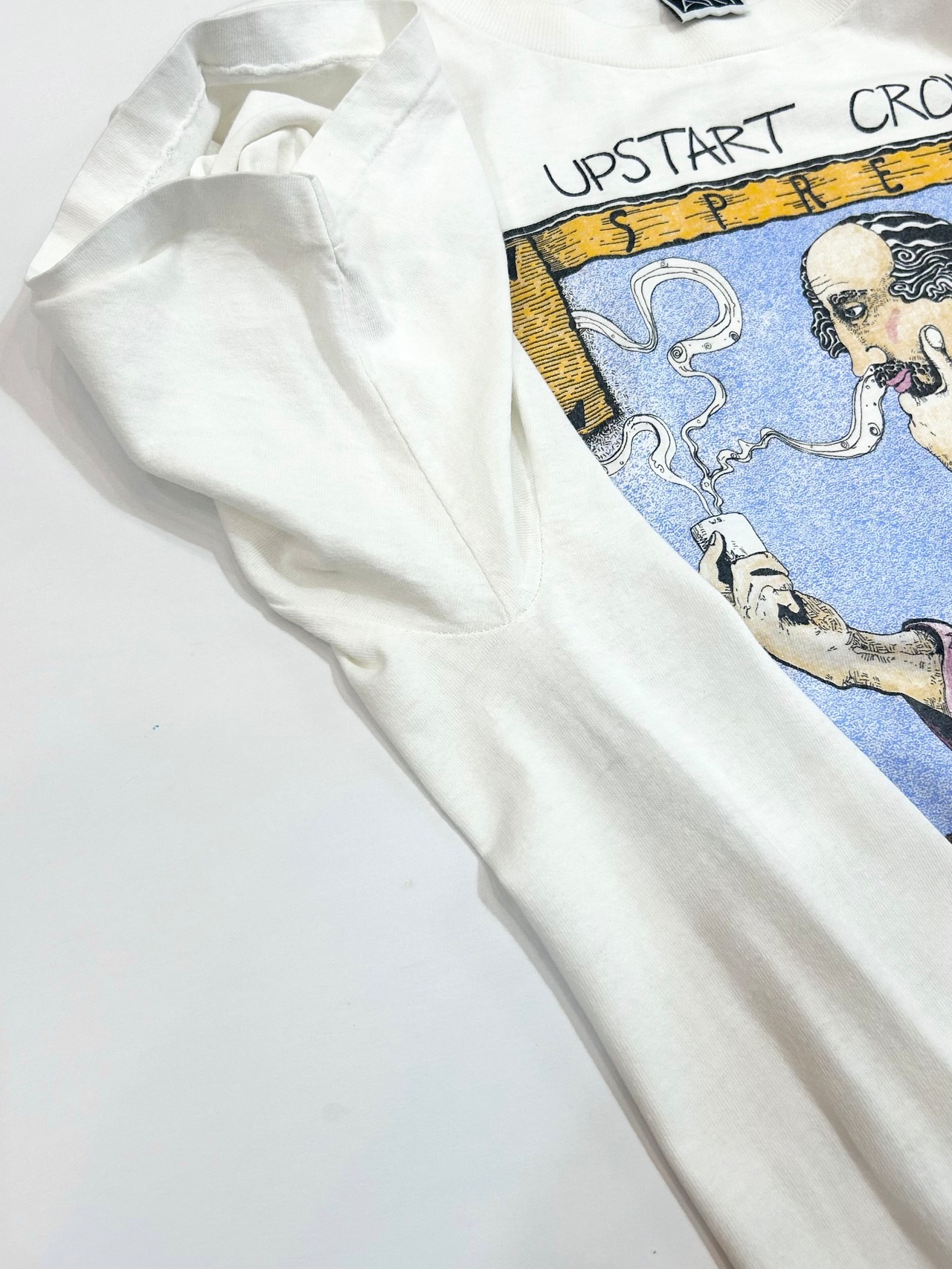 90s UPSTART CROW "ESPRESSO THE SELF" Tee MADE IN USA Size XL