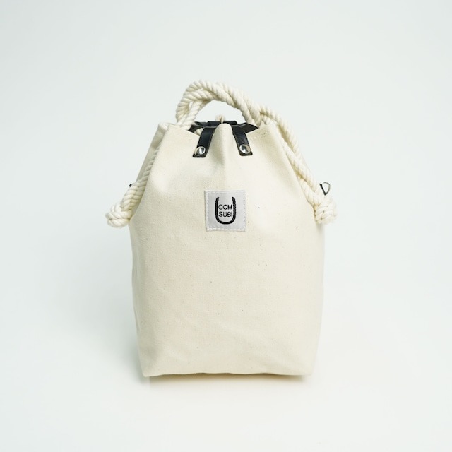 COMUSUBI (コムスビ) ／ COMUSUBI BAG "パラフィン帆布" -Natural-