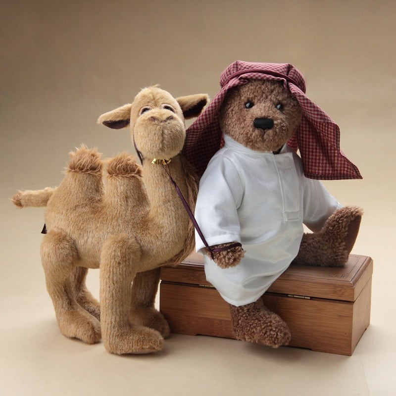 クマ ぬいぐるみ Desert Camel Teddy Bear【2点セット】 | WiZOO YOU