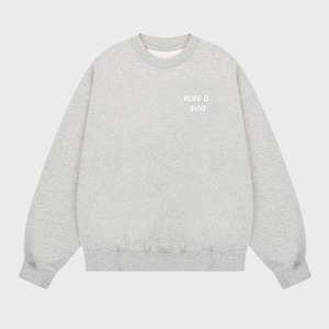 [RUFF D DIVE] Basic Logo Sweatshirt Grey 正規品 韓国ブランド 韓国通販 韓国代行 韓国ファッション