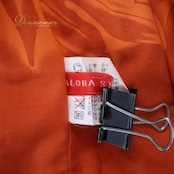 フラダンス 衣装 パウスカート オレンジ系 アロハスタンダード 日本製 プルメリア柄 モンステラ柄 ALOHA STANDARDS ハワイアンプリント アロハ フラ ダンス レッスン 練習 橙 シングル スカート 華やか 鮮やか かわいい おしゃれ フラダンススカート ハワイアンファッション ダンス衣装 おしゃれスカート レッスン用スカート レディースファッション かわいいデザイン