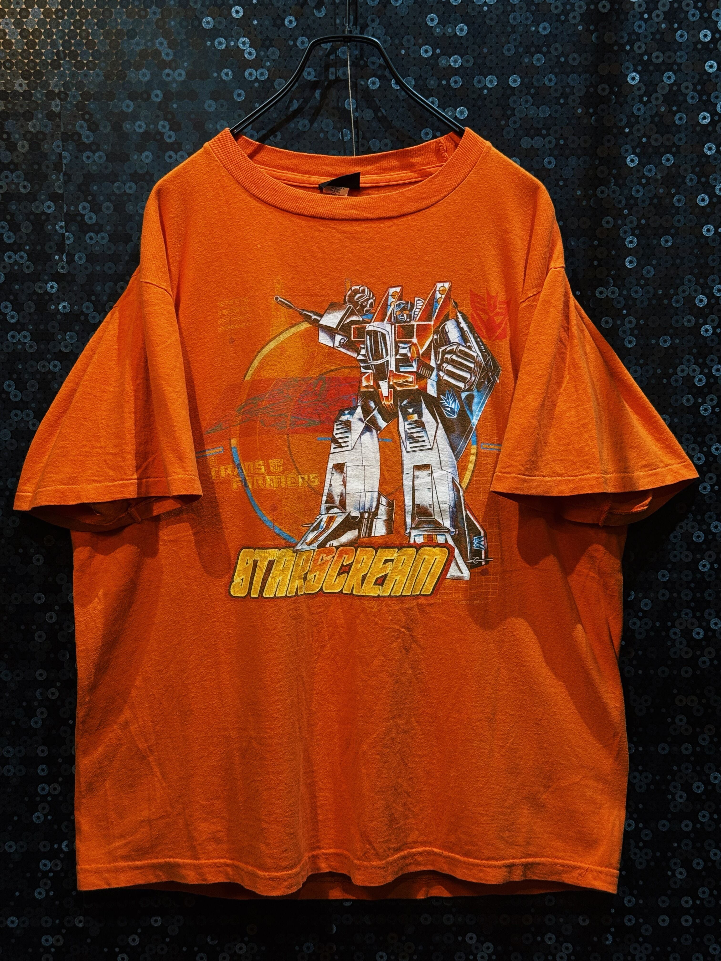 【ÆIEM】"transformer"vintage comic detail“STAR SCREAM"print T-shirt