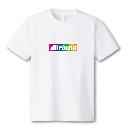 All round ペイントTシャツ ミニbox logo