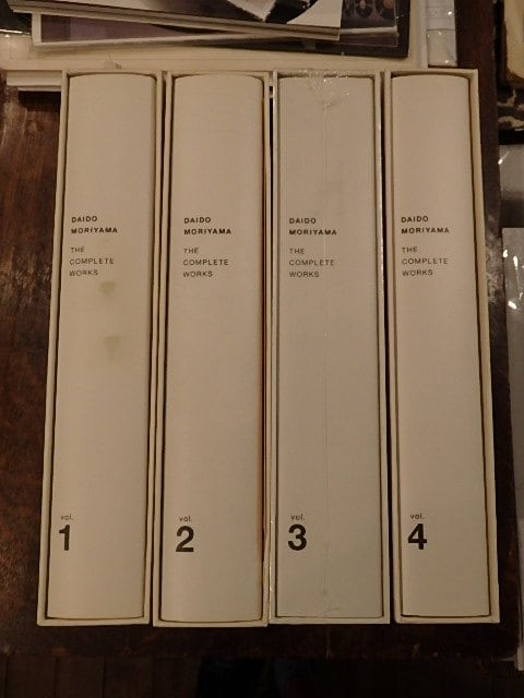 森山大道 DAIDO MORIYAMA 『THE COMPLETE WORKS』4VOLS.（1964-2003