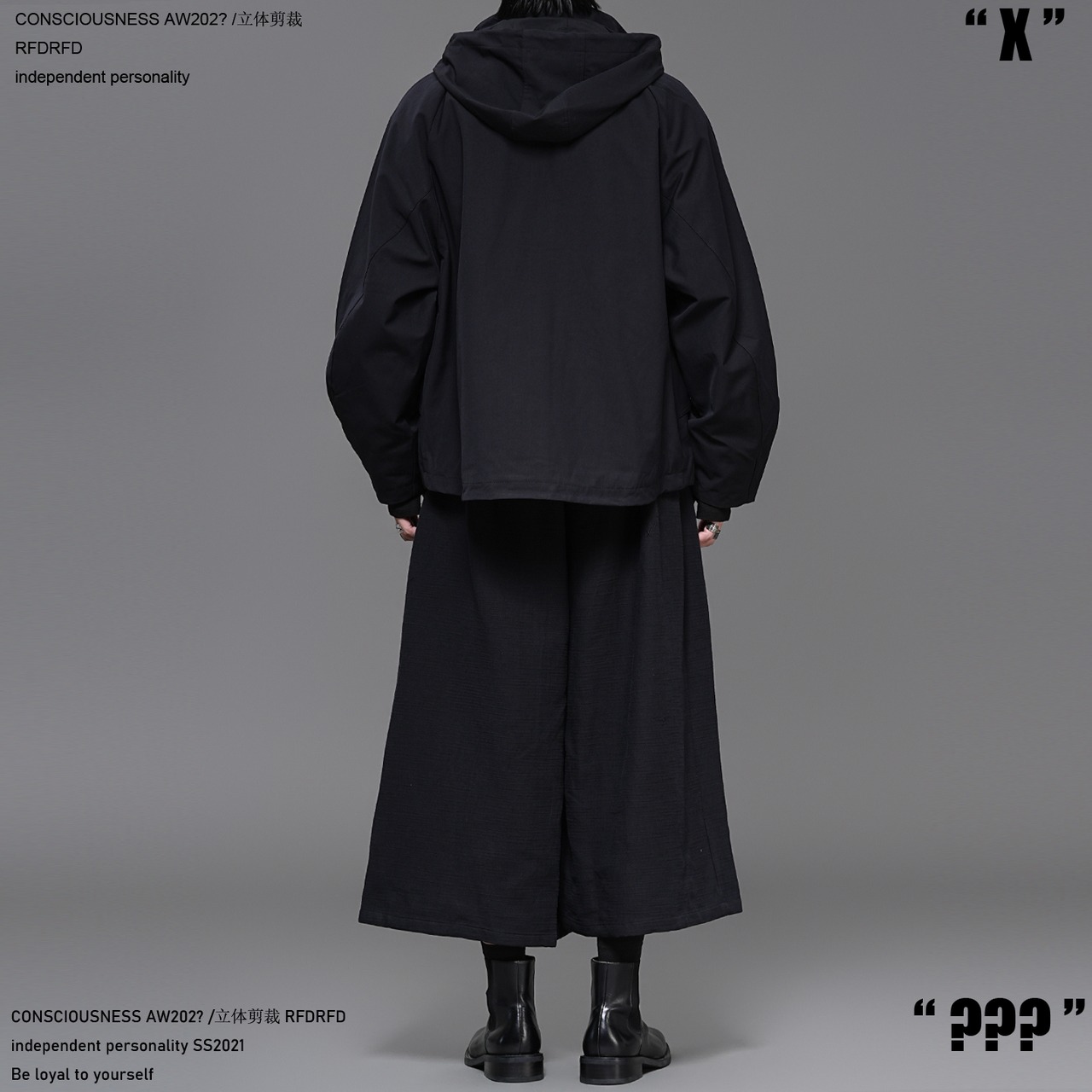 RFDRFD 26AW ネオオリエンタル 立体裁断 フーデッドジャケット