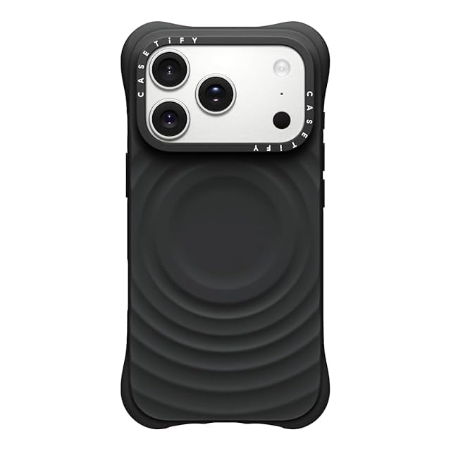 CASETiFY ウェーブ シリコン iPhone 16 Pro ケース [波型シリコン