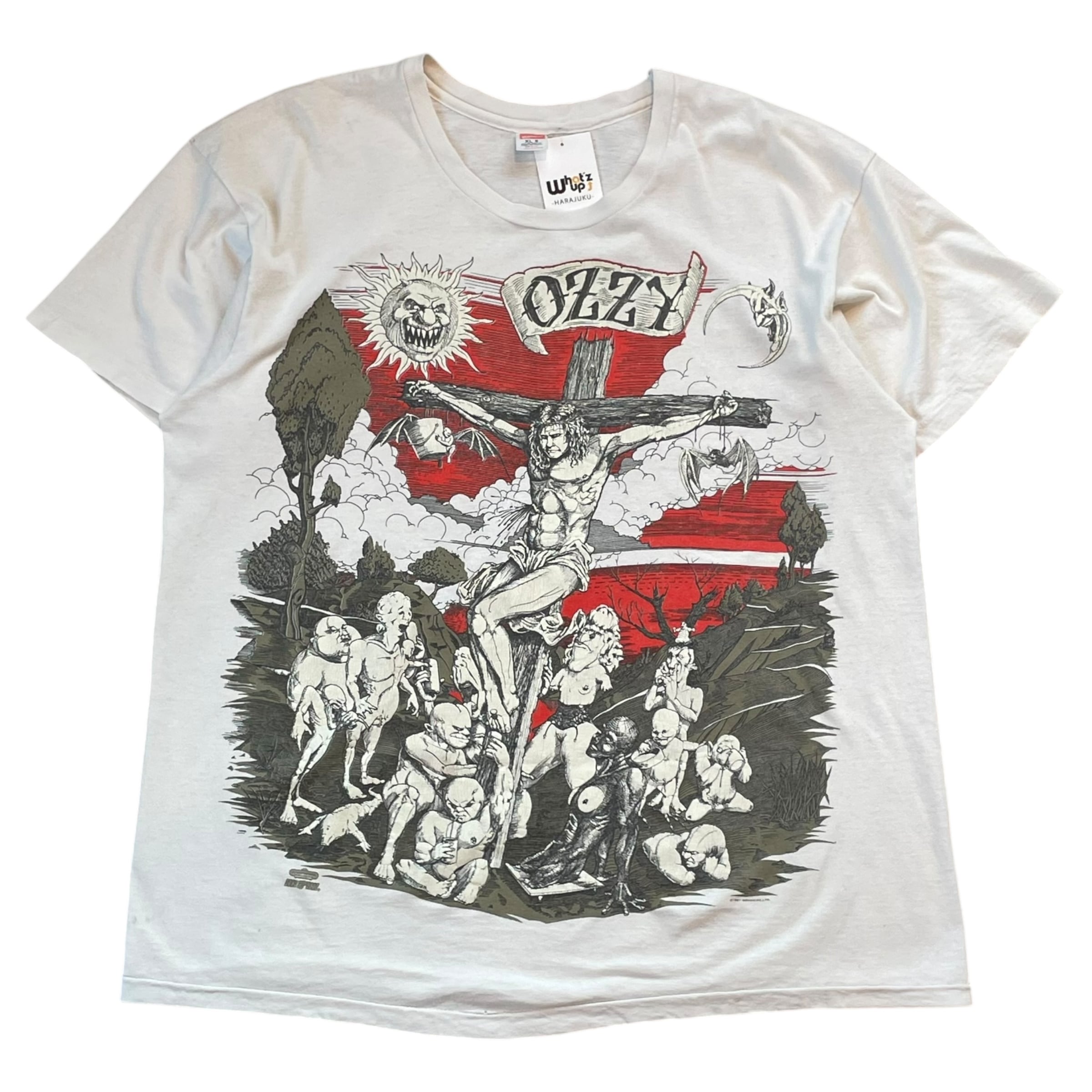 Ozzy Osbourne 1991年ツアー Tシャツ 新品・未使用・正規品 L 1991s OZZY OSBOURNE T-shirt | What'z up