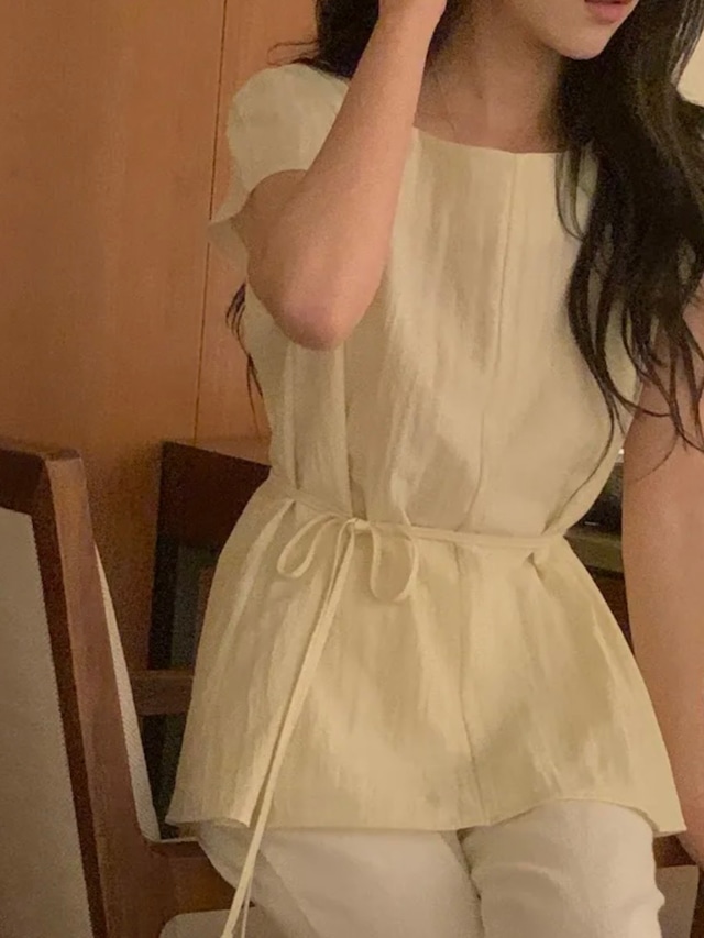 (予約) miel / Croa blouse 3color