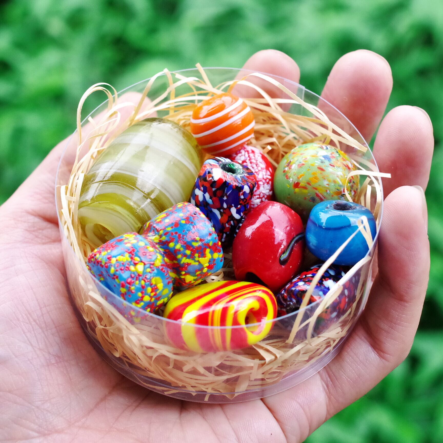 デュシマ 陶ビーズ ミニセット（約10個入） | 木のおもちゃ専門店