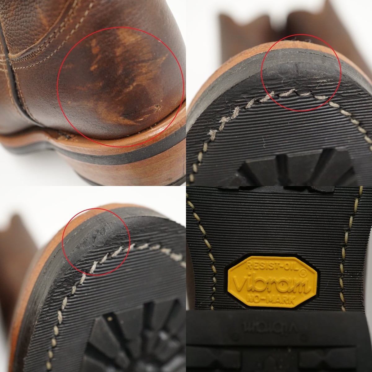 Chippewa チペワ ウェリントンブーツ USED品 USA製 6 1/2EE 日本24.5cm