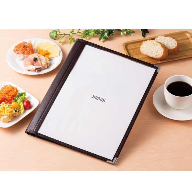 ブックメニュー新品(shimbi) 匠の箔」メニューブック名入れ工賃【UV箔印刷】 | メニューブックの
