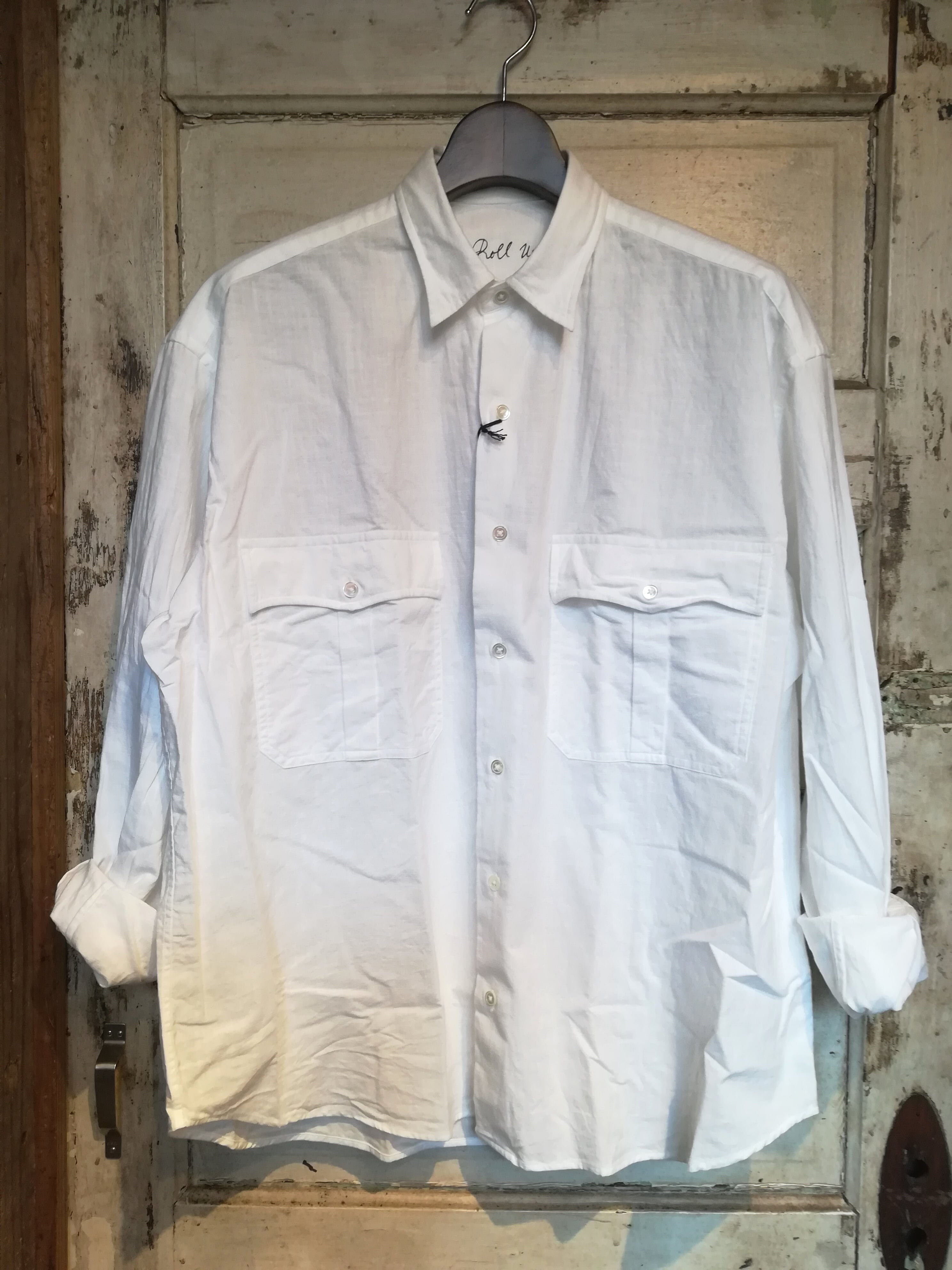 Porter Classic (ポータークラシック) ROLL UP VINTAGE COTTON SHIRT