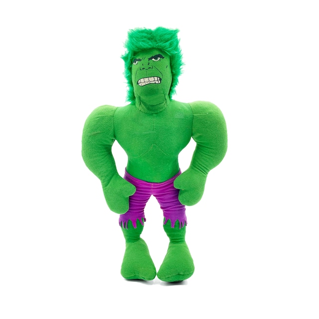 THE INCREDIBLE HULK Plush Doll knickerbocker 1978 -2-