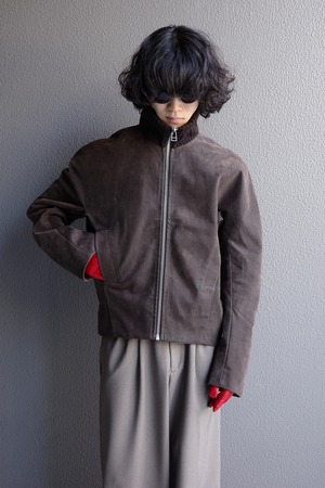 Omar Afridi【PILOT BLOUSON  -BROWN-】