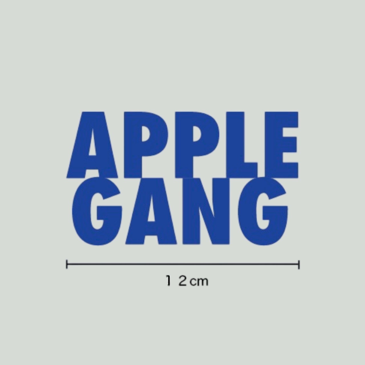 APPLEGANGステッカー　ベーシックロゴ