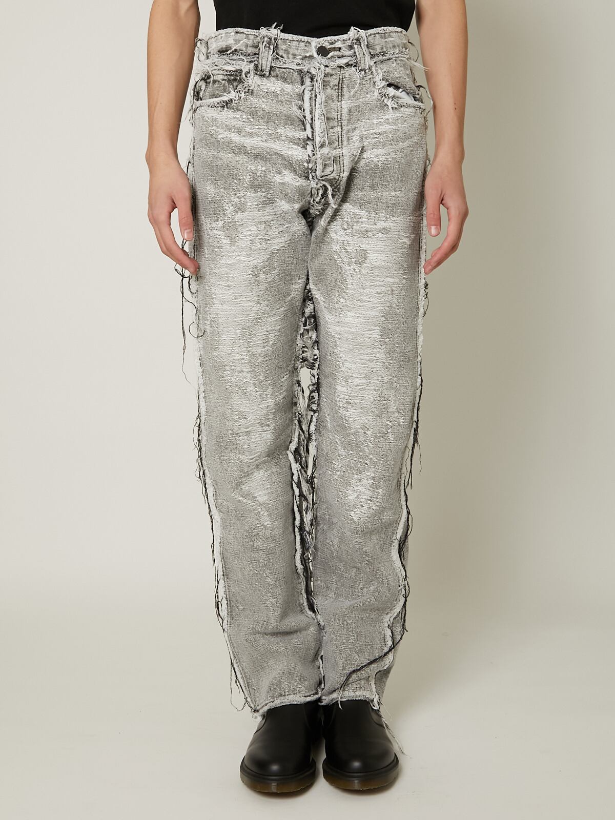24AW】TAAKK STRAIGHT DENIM PANTS (BLACK CHEMICAL) TA24AW-PT052