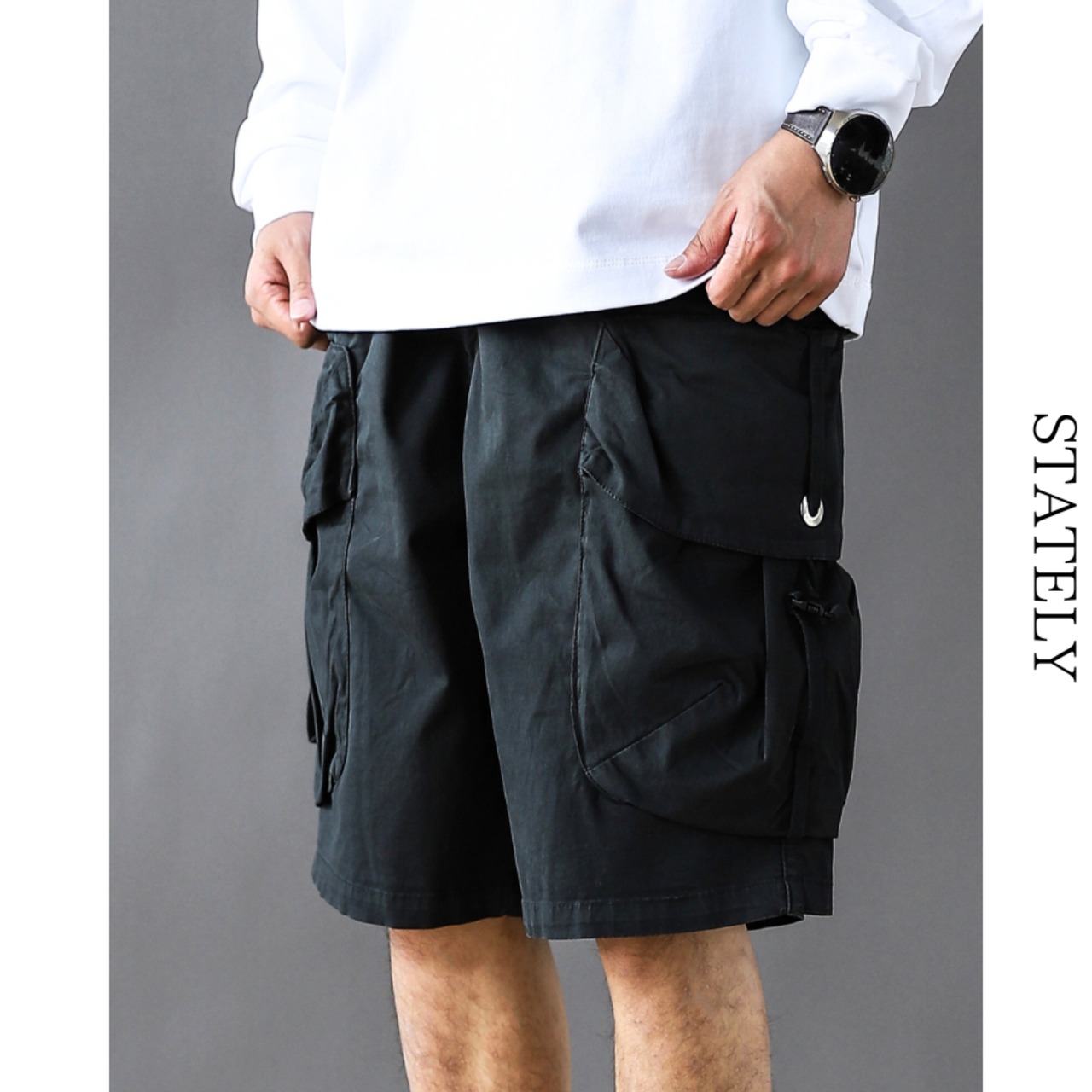 Utility Cargo Shorts/4color_B113・画像12
