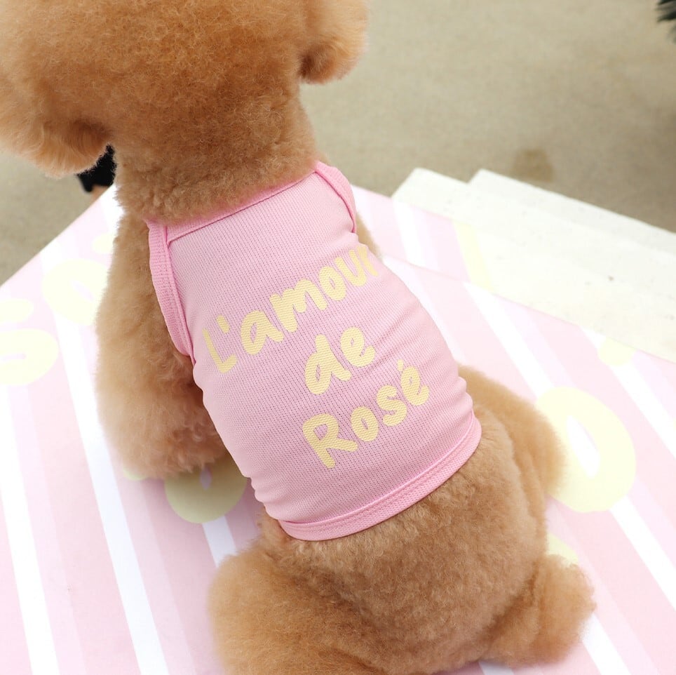 S/即納【Chiot】Rose Cooling Crop Top《Pink》
