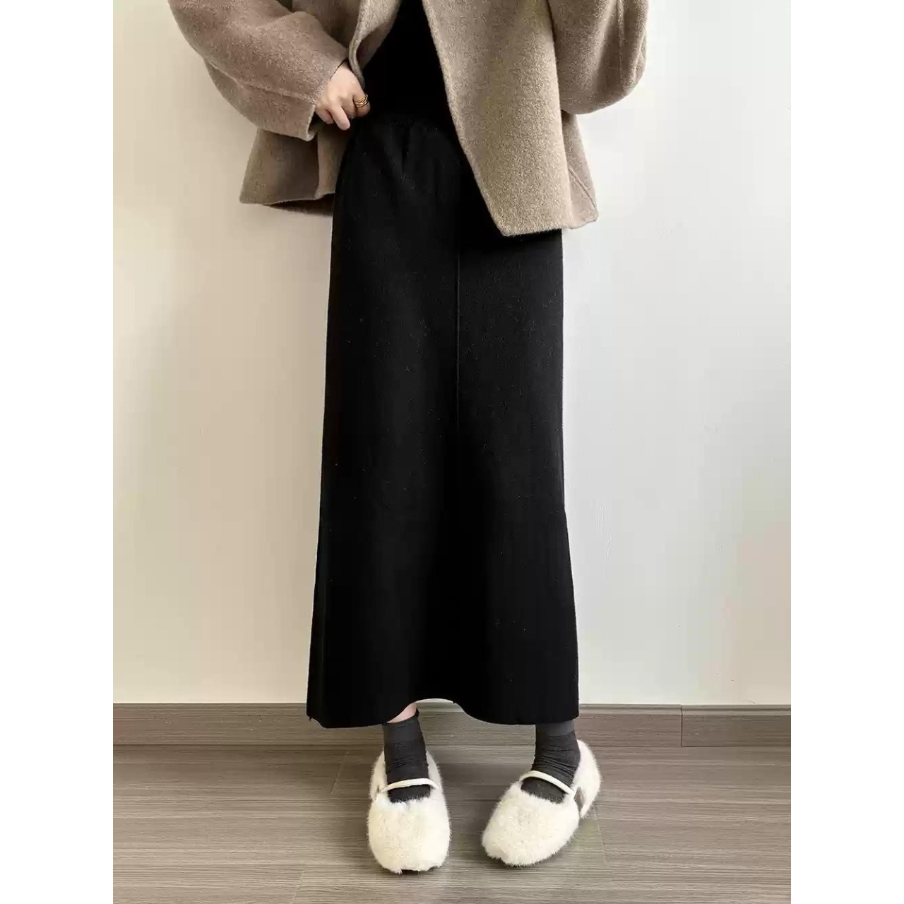 ハイウエスト ニット スカート 7color 10264