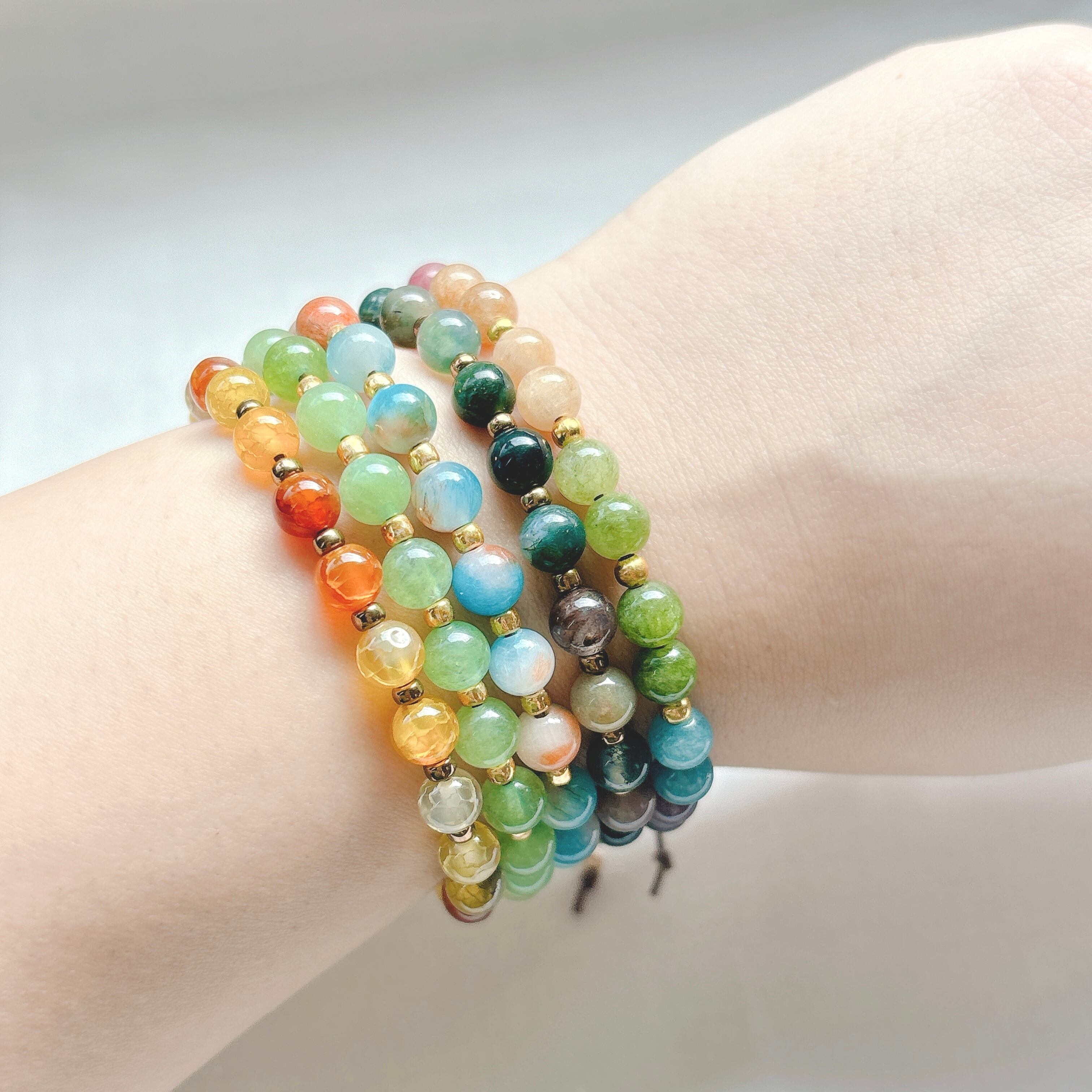 ペルシャ翡翠のブレスレット | You&I handmadeshop