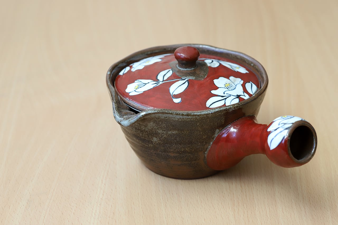 帯山茶花 急須 工房：福昭窯（波佐見焼） | にっこう生活館 ONLINE