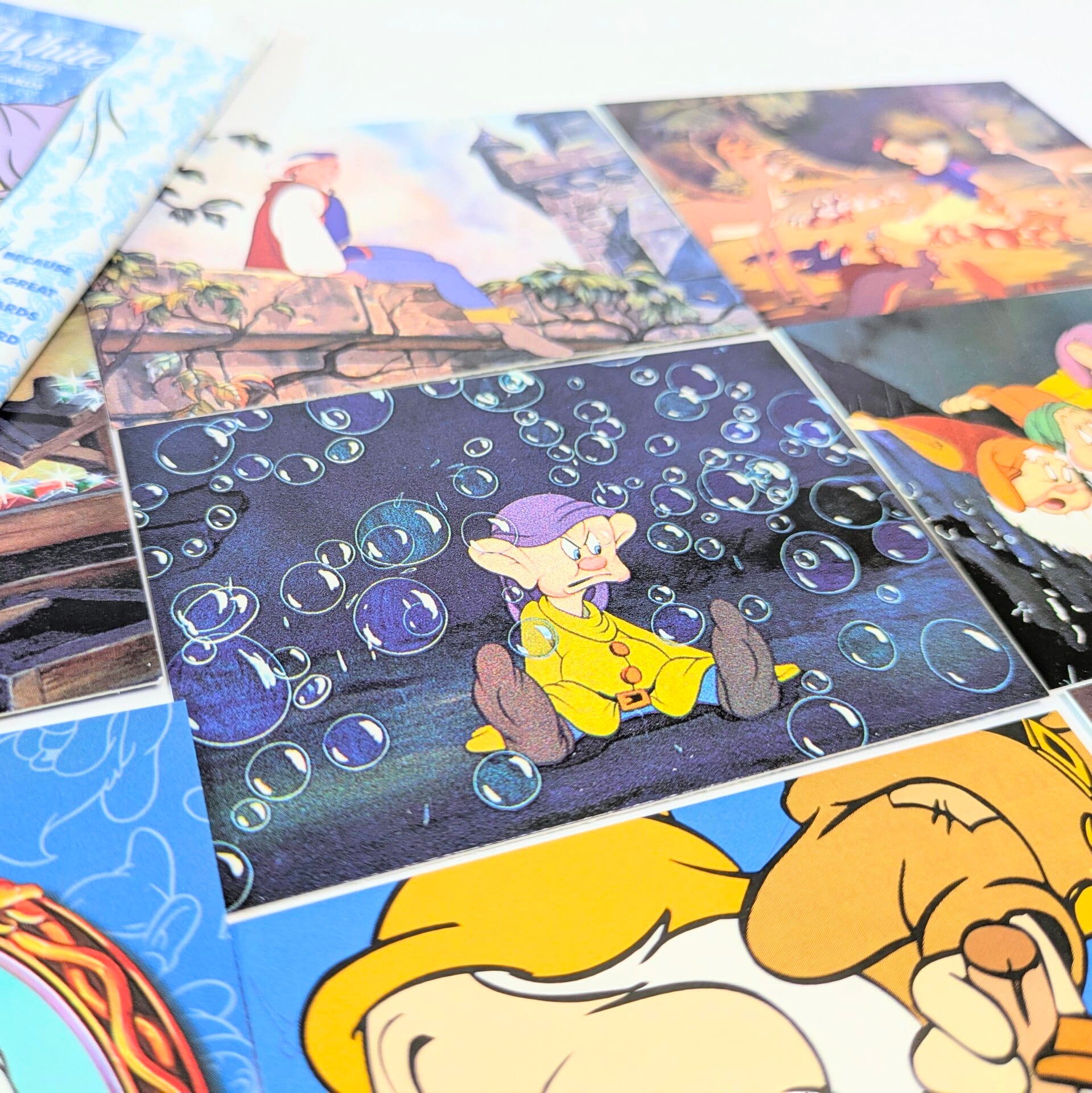 ☆送料無料！☆ 1994-5年製 SKYBOX【 DISNEY Snow White and the Seven Dwarss（ 白雪姫と七人のこびと）】Series2 / トレーディングカード 単品 （1個= 8CARDS入）〚アメリカン雑貨 アメトイ〛