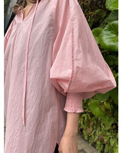 シャーリングカフスチュニックshirt 【Mewl ミュール 26春ご予約