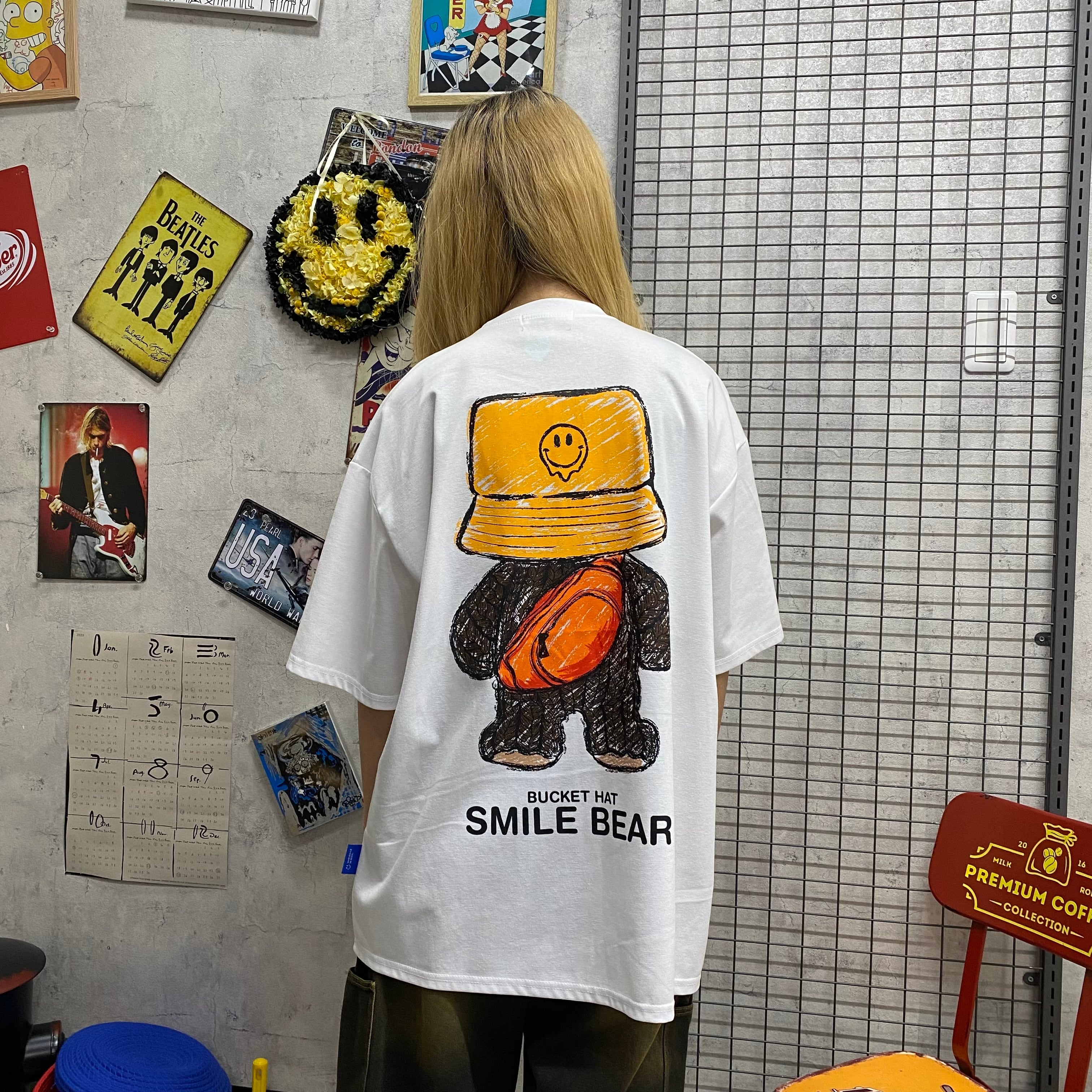 ANOTHER ベアーバケハオーバーTシャツ #4カラー | CHERUB（ケルブ