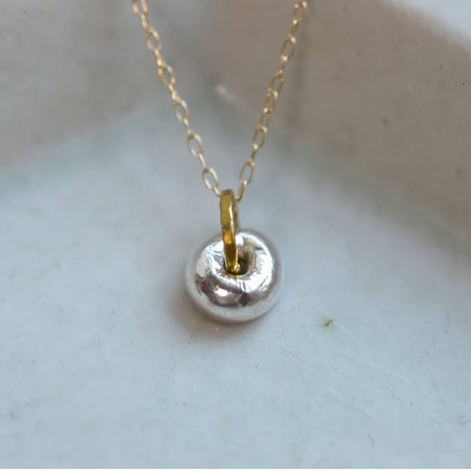 K10YG ノーブランド ♡ ネックレス　チェーンのみ K10YG ノーブランド ♡ ネックレスチェーンのみ