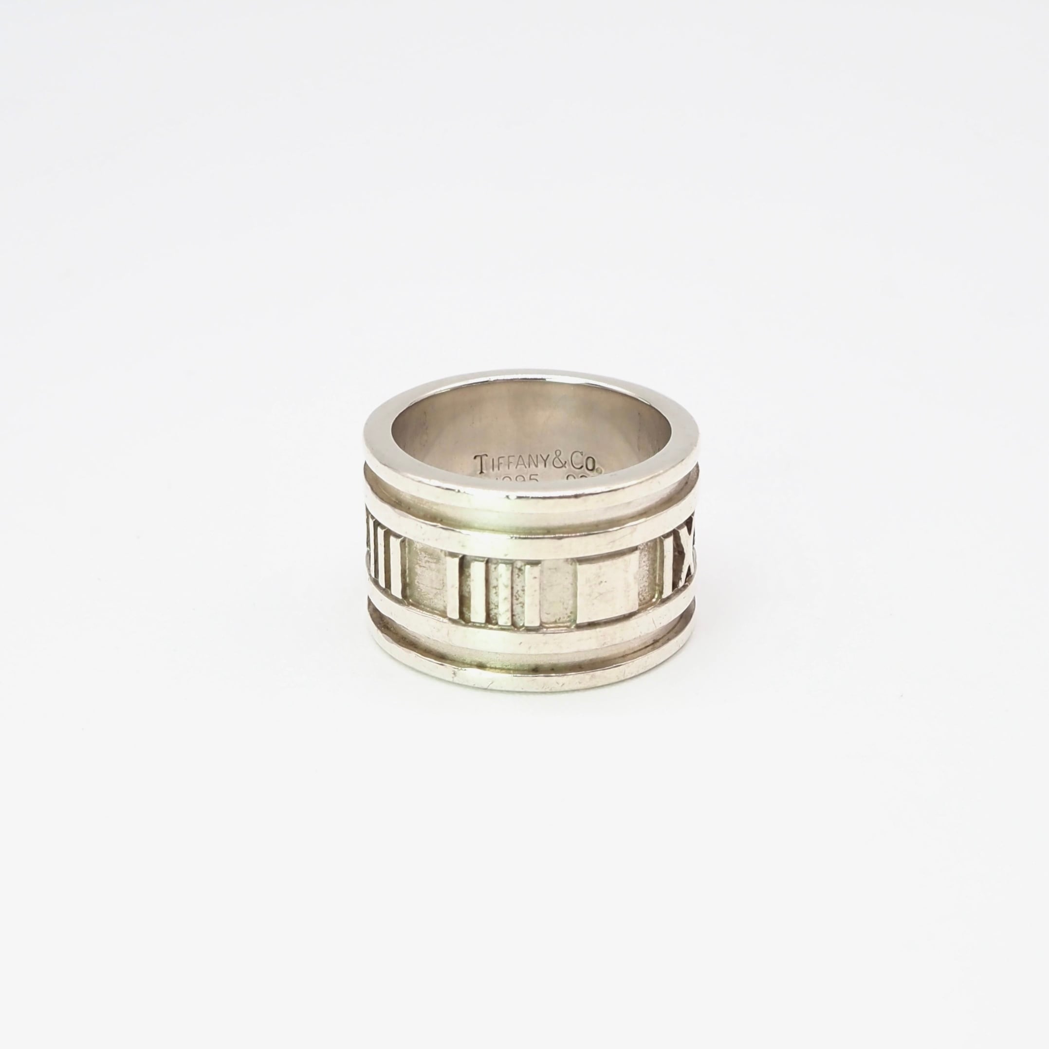 Tiffany ティファニー アトラスワイド 指輪 7号 Tiffany&Co. 約7号 アトラスワイドリング シルバー925 ティファニー
