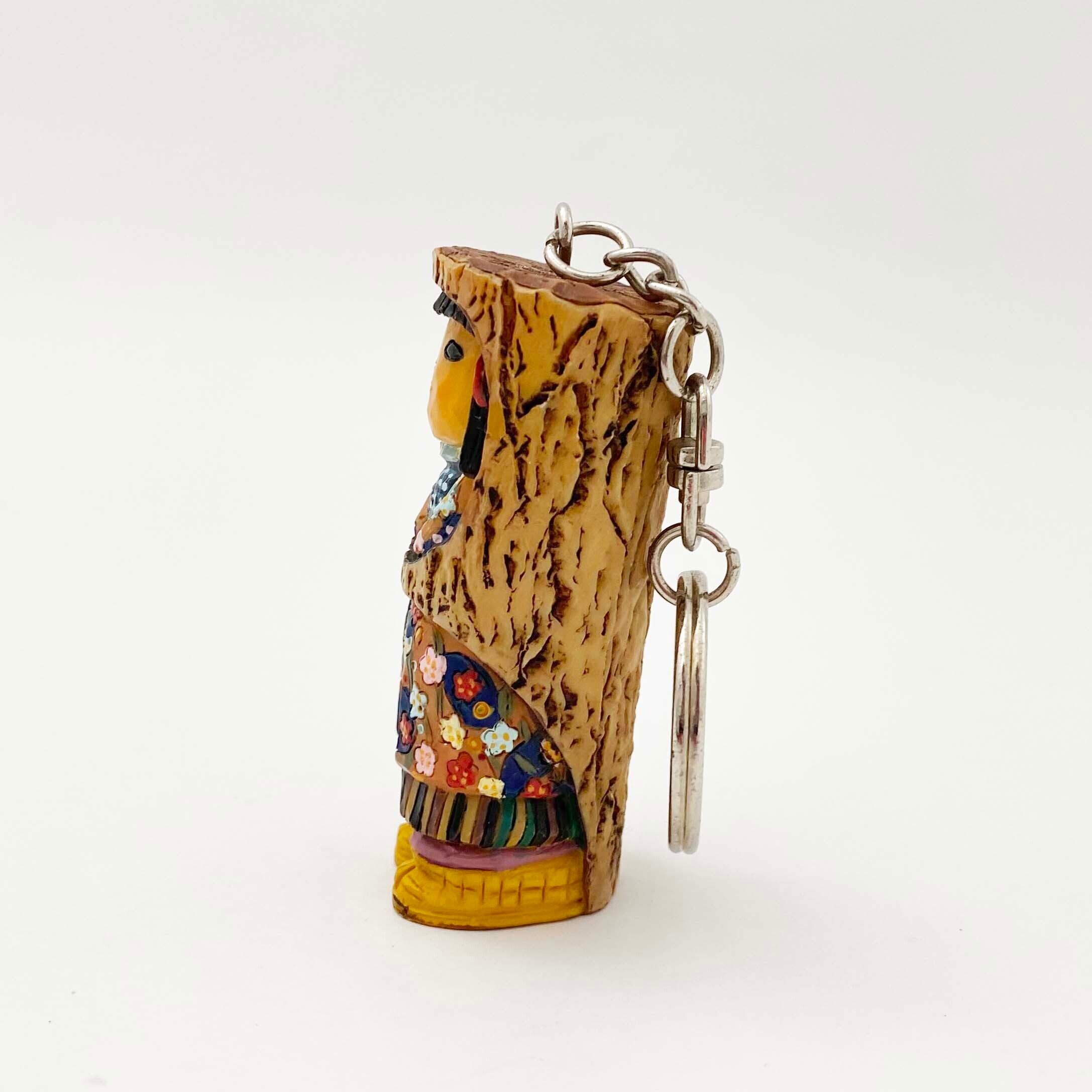 雪ん子キーホルダー