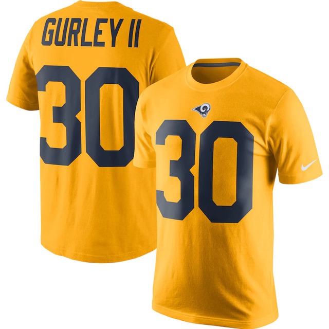 NFL ラムズ トッド・ガーリー Todd Gurley II Sサイズ アメフト Tシャツ