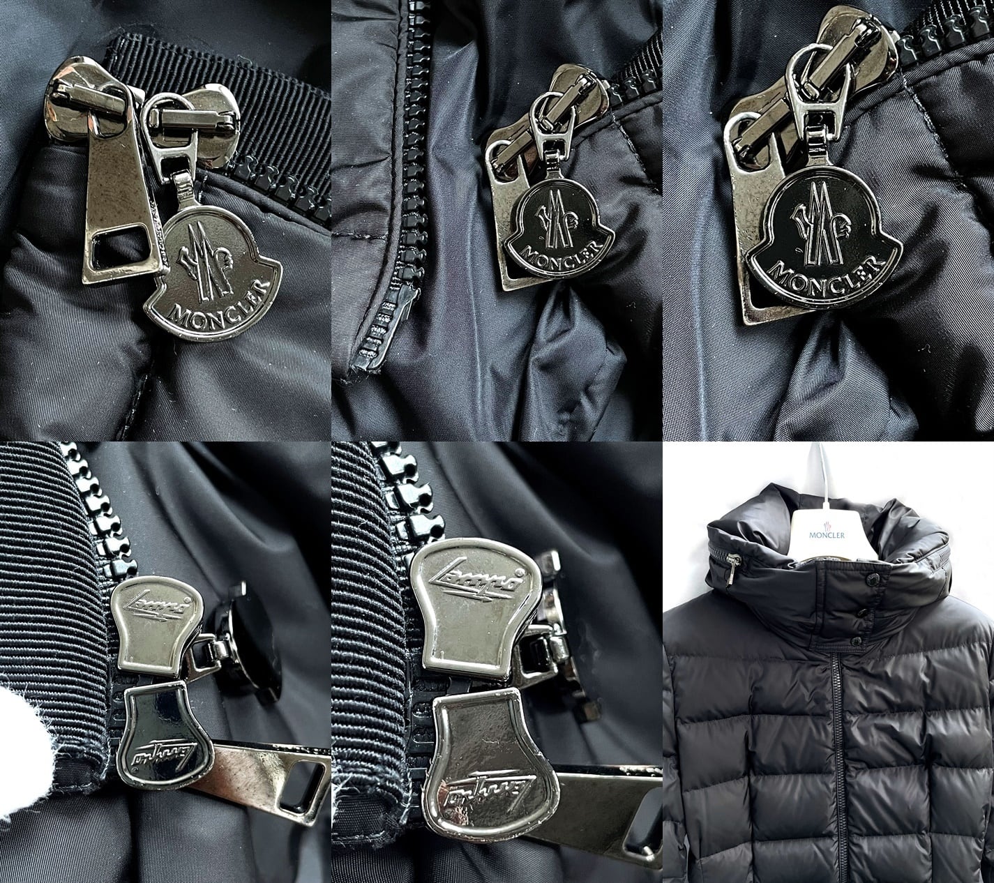 MONCLER モンクレール FLAMMETTE フラメッテ ブラック ダウン コート 0