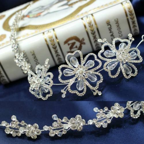 WEB限定商品クリスタル・フルール~ウェディングヘッドドレス~ (hd0027)