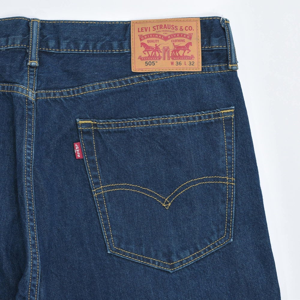 濃紺 USA製 Levi's 505 36 30 90s リーバイス ジーンズ Levi's（リーバイス） W32/古着 ジーンズ Levis 505 メンズ 90年代 90s