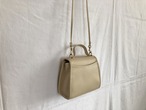 AMERICA 1990’s OLD COACH “Off White Leather” Shoulder bag