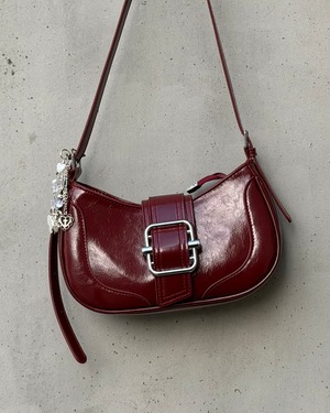 Bordeaux Buckle Bag