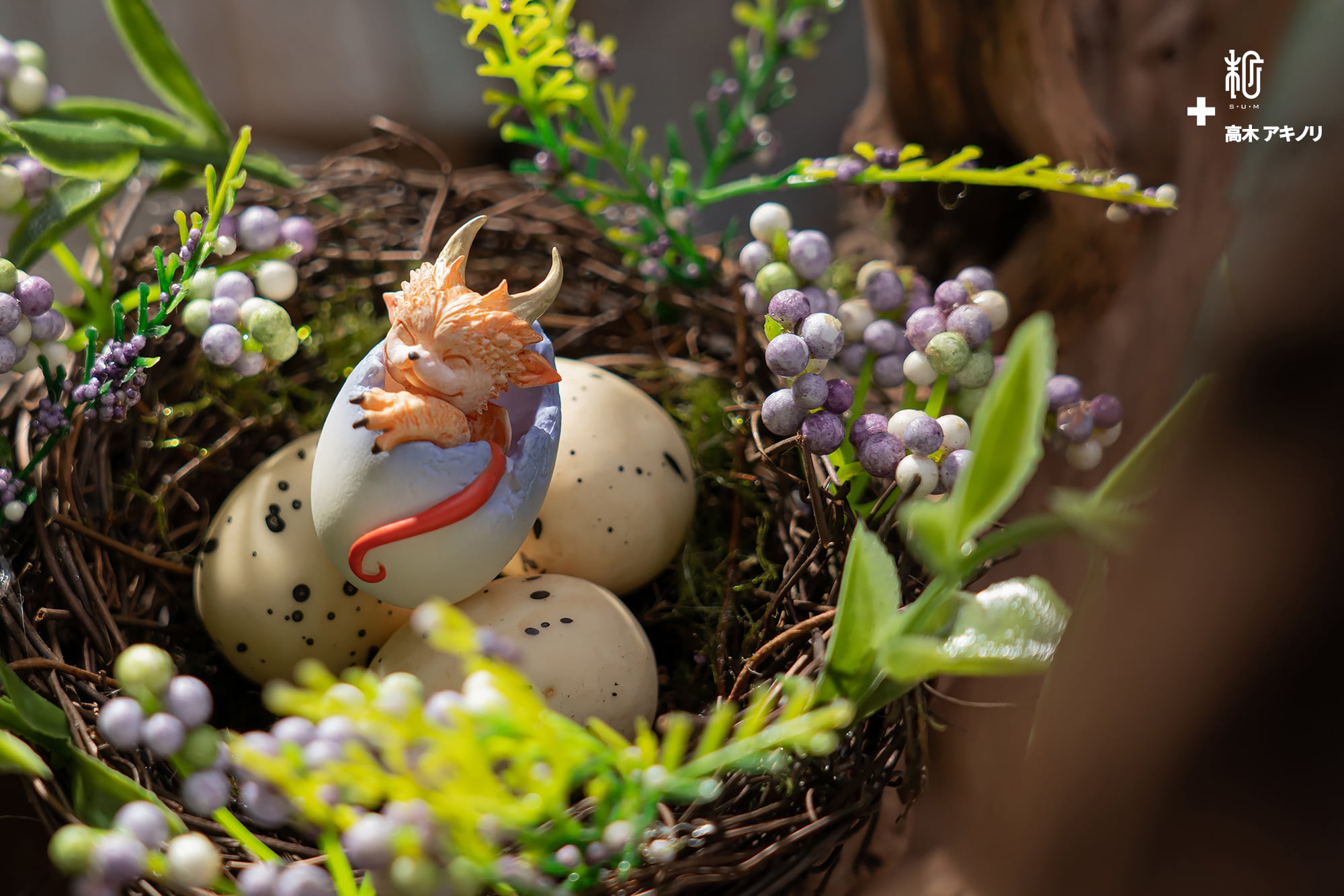 ドラゴンエッグシリーズ01/ キャットドラゴン ｜高木アキノリ | sumart