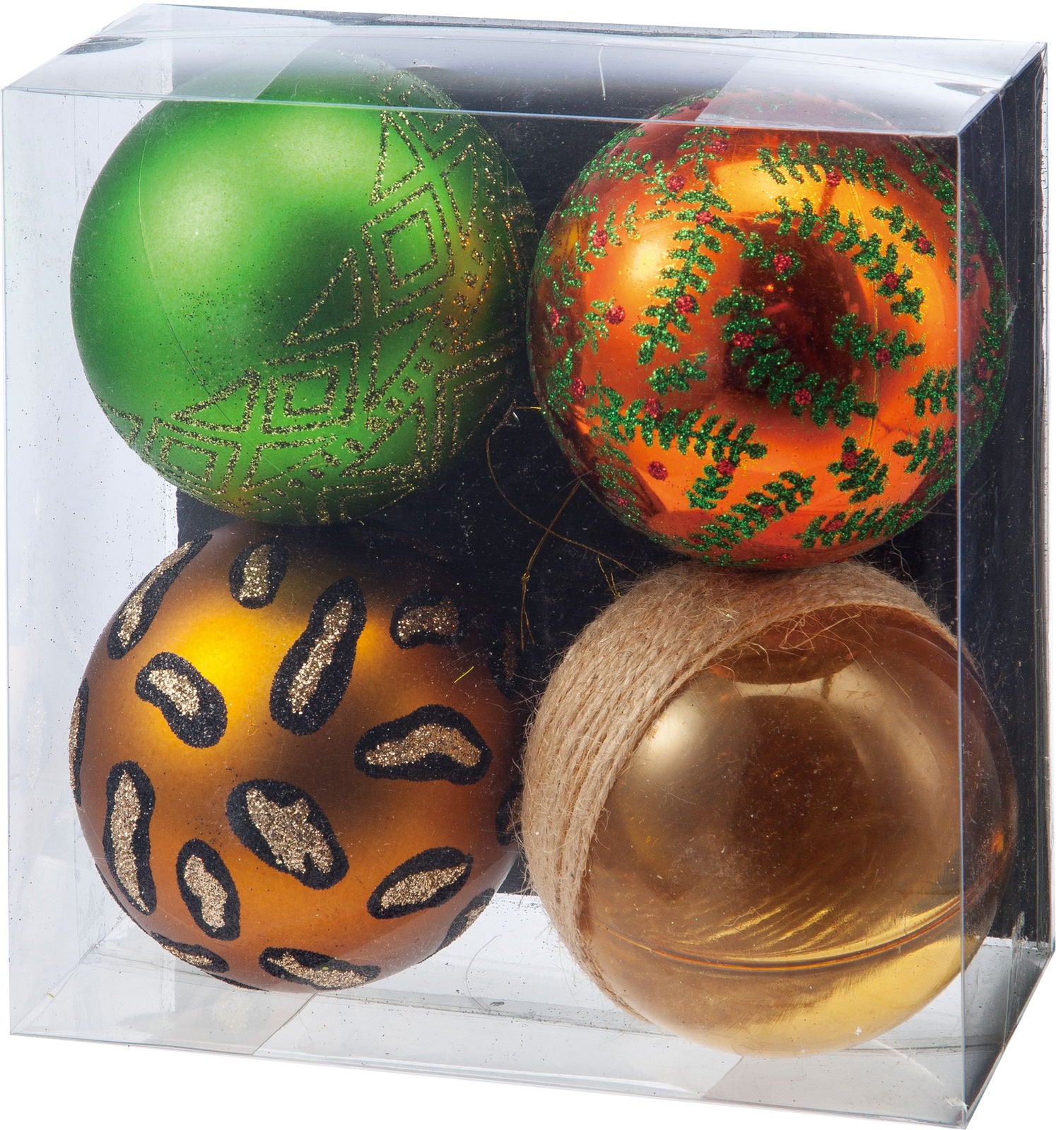 ７５ｍｍボタニカルボール　４Ｐ　-　COA-833　4961823783784　クリスマス雑貨 > ポピーオリジナル