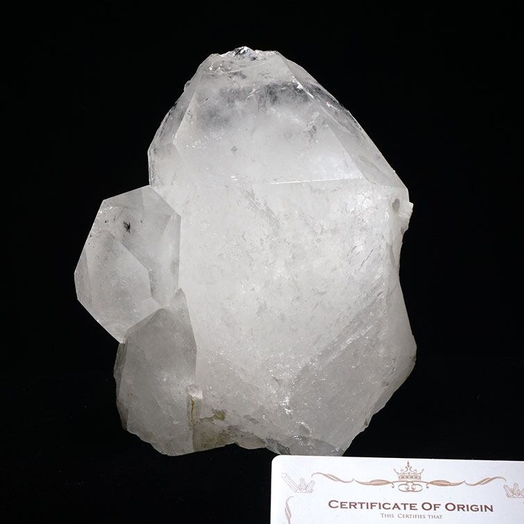 1.3Kg 水晶 クラスター ブラジル ミナスジェライス州 コリント産 レムリアンシード 証明書付属 一点物 282-225